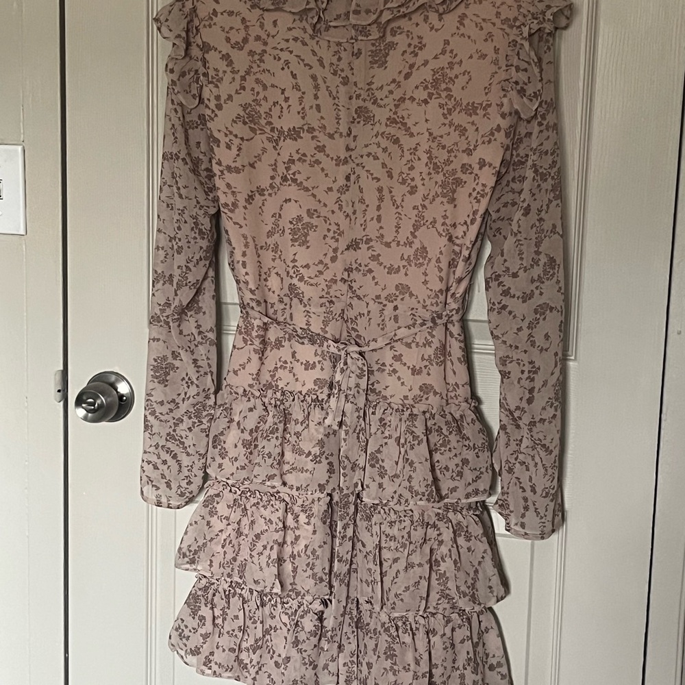 Bardot Ruffle Dress - Picture 3 of 5